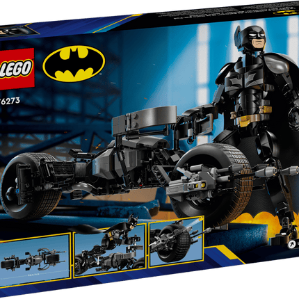 DC. BATMAN CONSTRUCCTION FIG AND BAT-POD BIKE