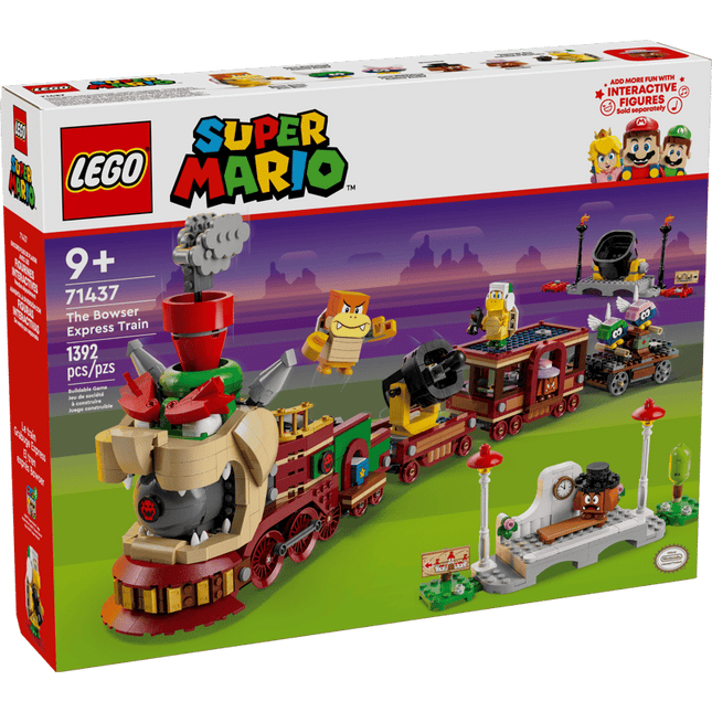 SUPER MARIO. THE BOWSER EXPRES TRAIN