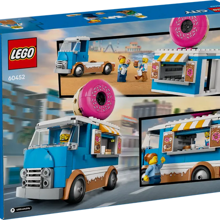 City. Donut truck