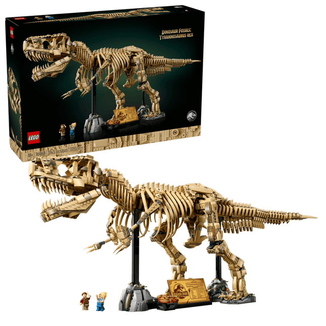 JURASSIC PARK. DINO FOSSILS TYRANNOSAURUS REX