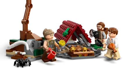 Juras sic w. Raptor & tiranosaurio