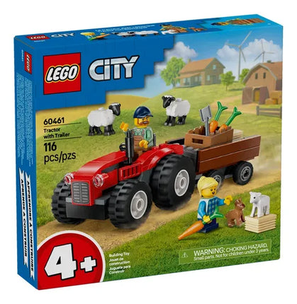 City.Tractor with trailer