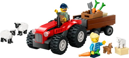 City.Tractor with trailer