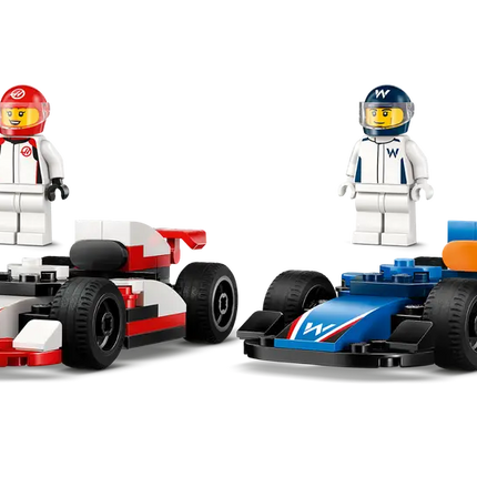 City. F1 Williams rating & Haas f1 race cars