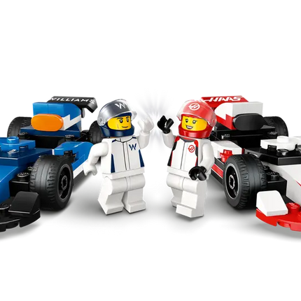 City. F1 Williams rating & Haas f1 race cars