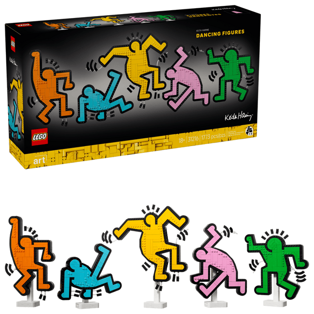 ART. KEITH HARING DANCING FIGURES