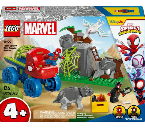 Marvel Spidey amazing friends. Team Spidey Dino crawler rescue