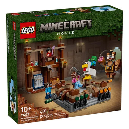 Minecraft. Woodland mansion fighting ring