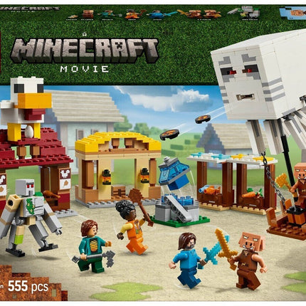 Minecraft. Te hasta balloon village attack