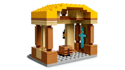 Minecraft. Te hasta balloon village attack