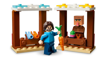 Minecraft. Te hasta balloon village attack