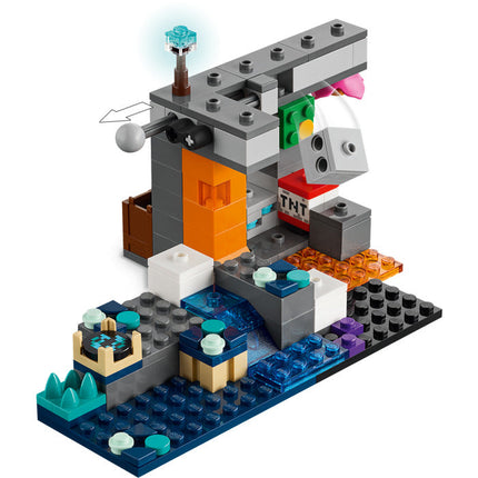 Minecraft. The warden encounter