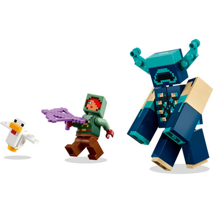 Minecraft. The warden encounter