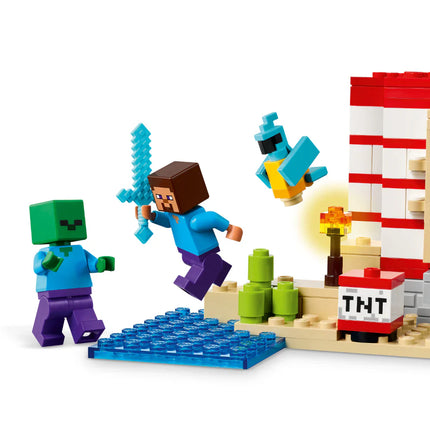 Minecraft. Te TNT jungle house