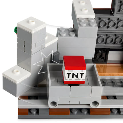 Minecraft. The pickaxe mine