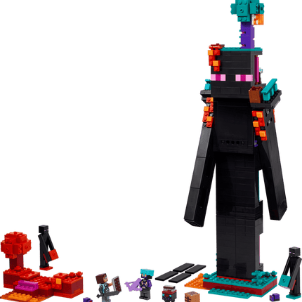 MINECRAFT. THE ENDERMAN TOWER