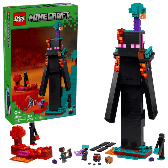 MINECRAFT. THE ENDERMAN TOWER