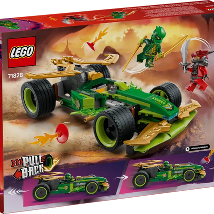 Ninjago. Lloyd's pull-back race car