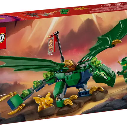 Ninjago. Lloyd green forest dragon