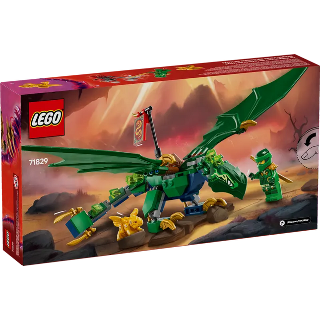 Ninjago. Lloyd green forest dragon