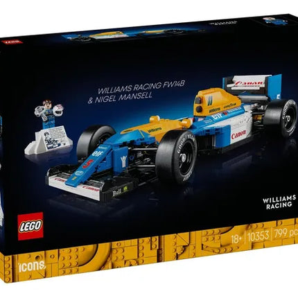 Icons. Williams Racing Fw14B & Nigel Mansell