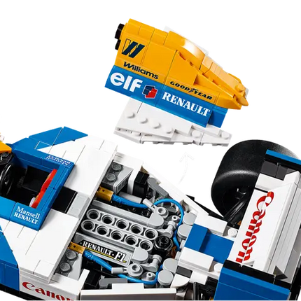 Icons. Williams Racing Fw14B & Nigel Mansell