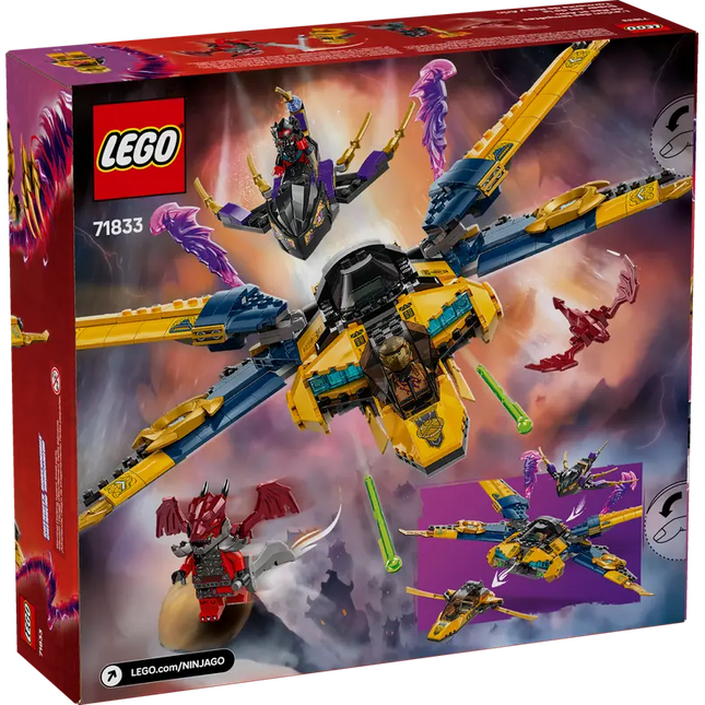 Ninjago. Ras and arins súper storm jet