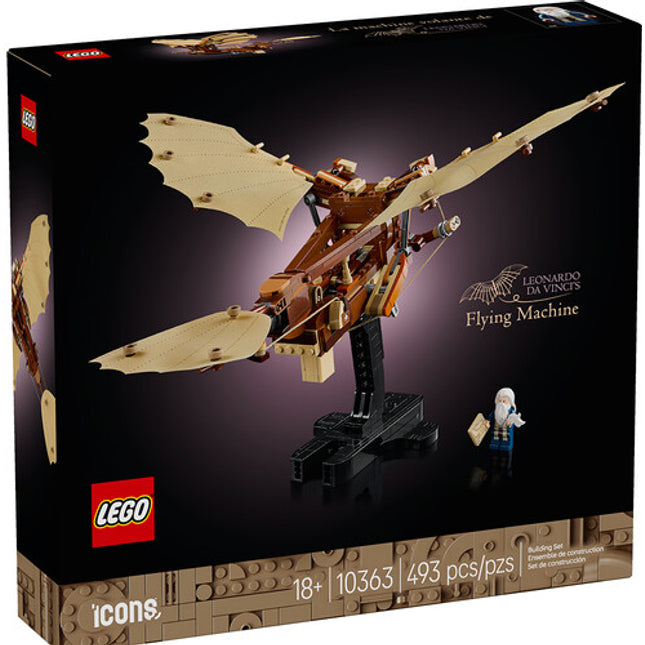 Icono. Leonardo da Vinci flying machine