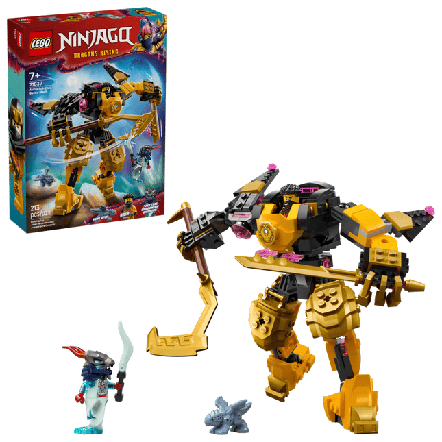 NINJAGO. ARIN'S SPINJUTZU BATTLE MECH