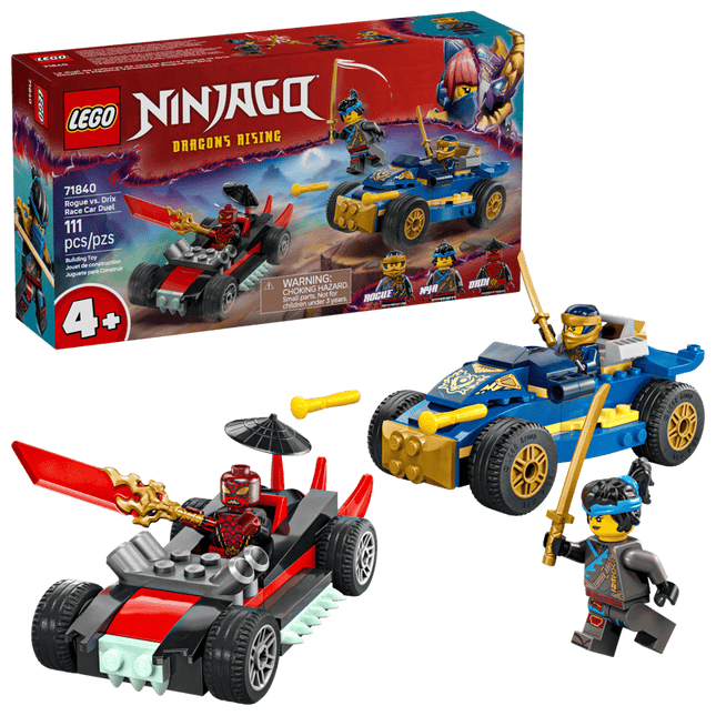 NINJAGO. DESAFIO A MAXIMA VELOCIDAD