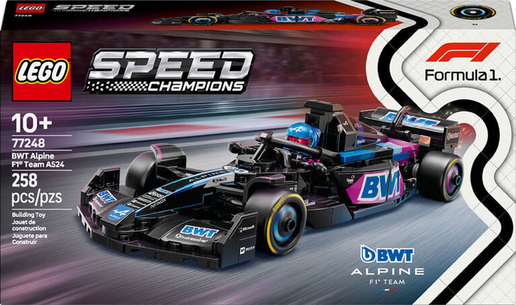 Speed champions. F1 bit alpine team a 524 r