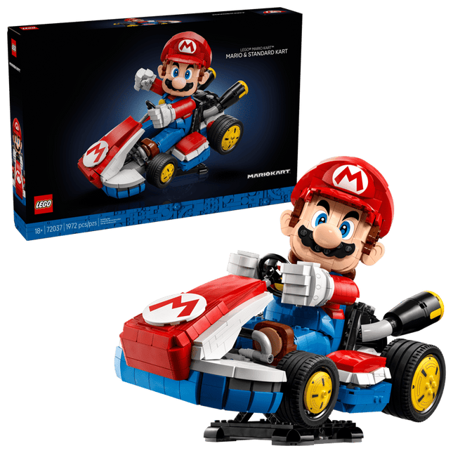 MARIO KART. MARIO & STANDARD CAR