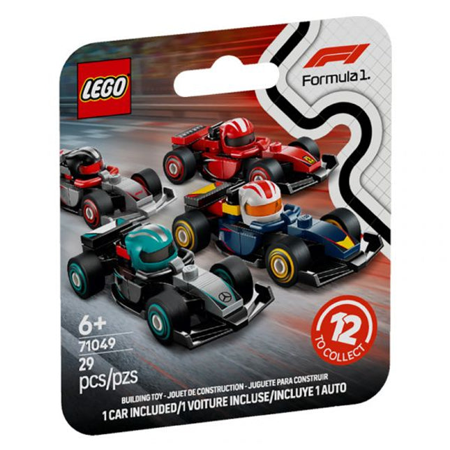 MINI FIGURES. F1 COLLECTIBLE RACE CARS (2025)
