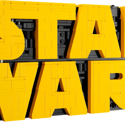Star Wars. Brick-built star wars