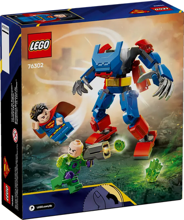 DC. Superman mecha vs. Lex Luthor
