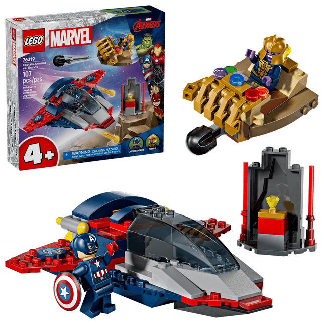 MARVEL. CAPITAN AMERICA VS THANOS