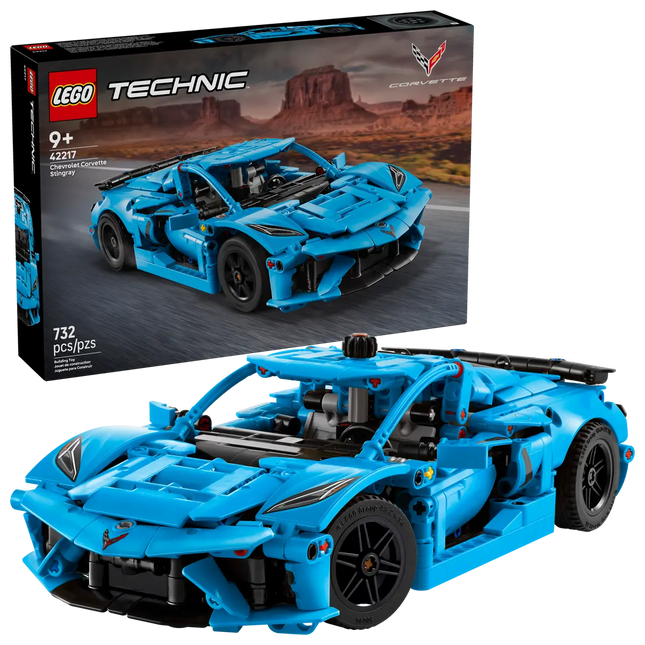TECHNIC. Chevrolet Corvette Stingray (Blue)