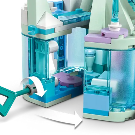 Disney. Prenderle castre & Elsa's ice palace