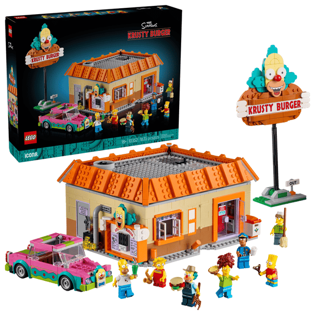 THE SIMPSONS. KRUSTY BURGER