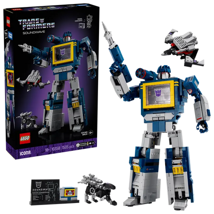 ICONS. TRANSFORMERS SOUNDWAVE