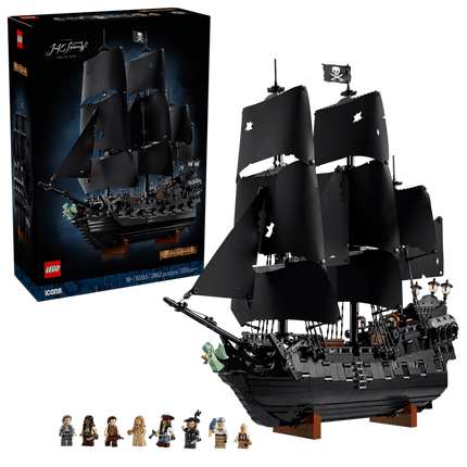 ICONS. CAPTAIN JACK SPARROWS PIRATE SHIP