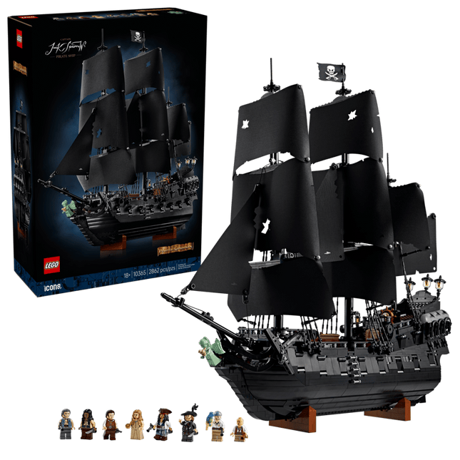 ICONS. CAPTAIN JACK SPARROWS PIRATE SHIP