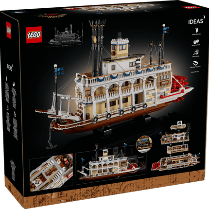 IDEAS. RIVER STEAMBOAT