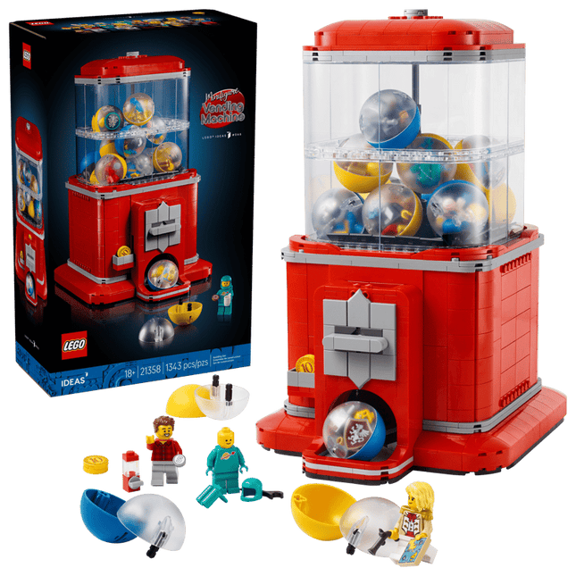 IDEAS. MINIFIGURE VENDING MACHINE