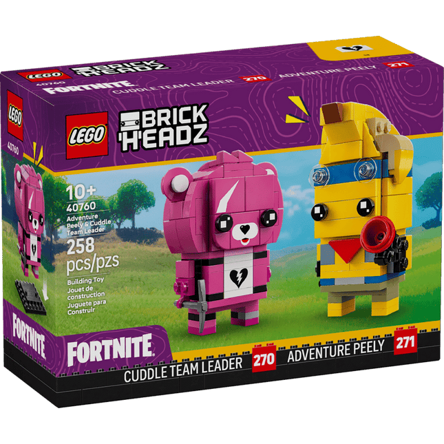 FORTNITE. BRICK HEADZ. CUDDLE ADVENTURE PEELY