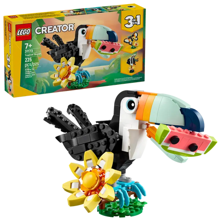 CREATOR. FAUNA SALVAJE TUCAN TROPICAL 3EN1