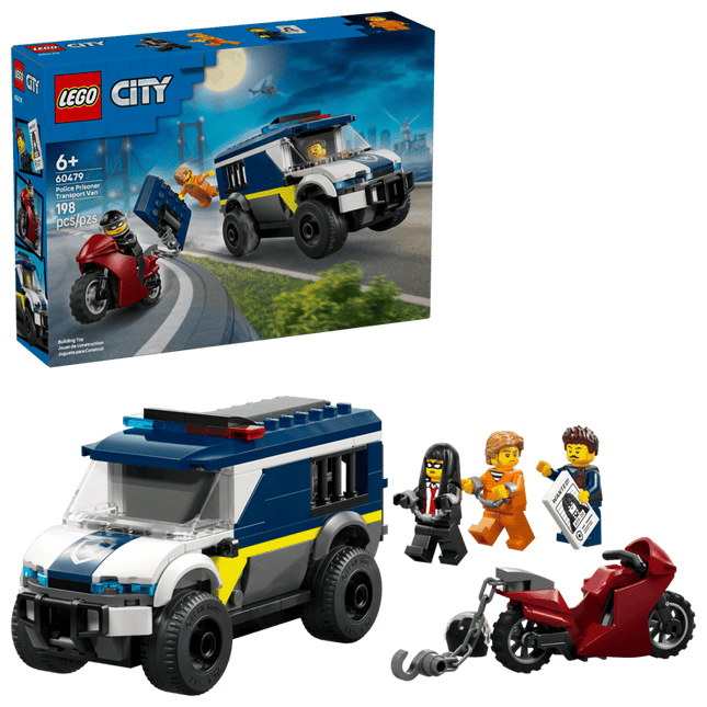 CITY. POLICE PRISONER TRANSPORTER VAN