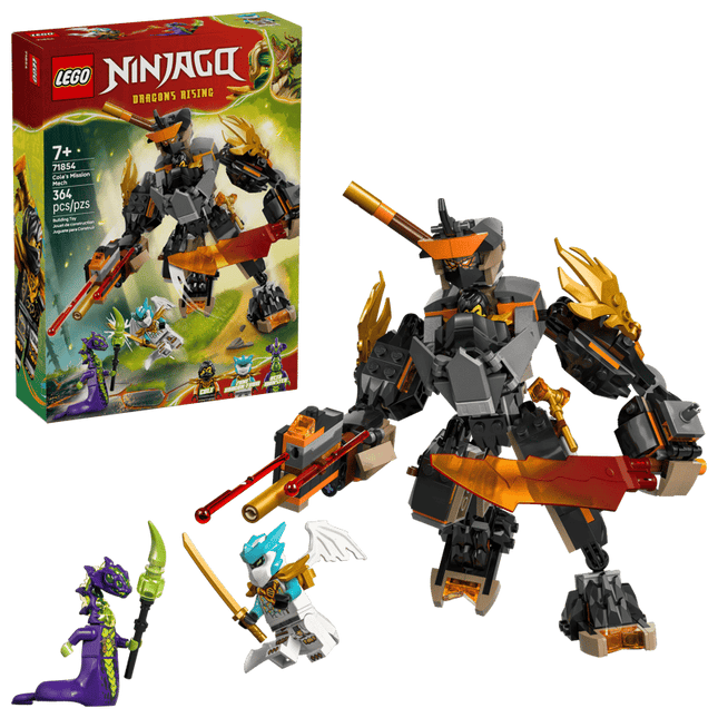 NINJAGO. COLES MISSION MECH