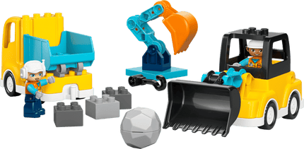DUPLO. 3 IN 1 CONSTRUCTION VEHICLES