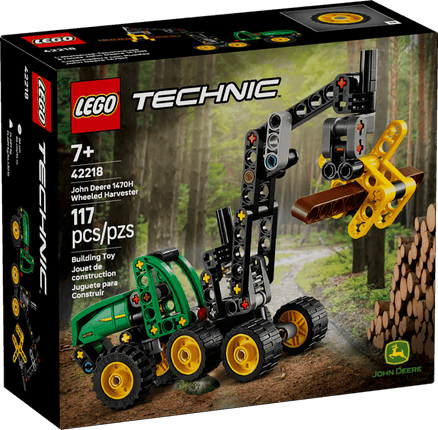 TECHNIC. JOHN DEERE 1470 WHEELED HARVESTER